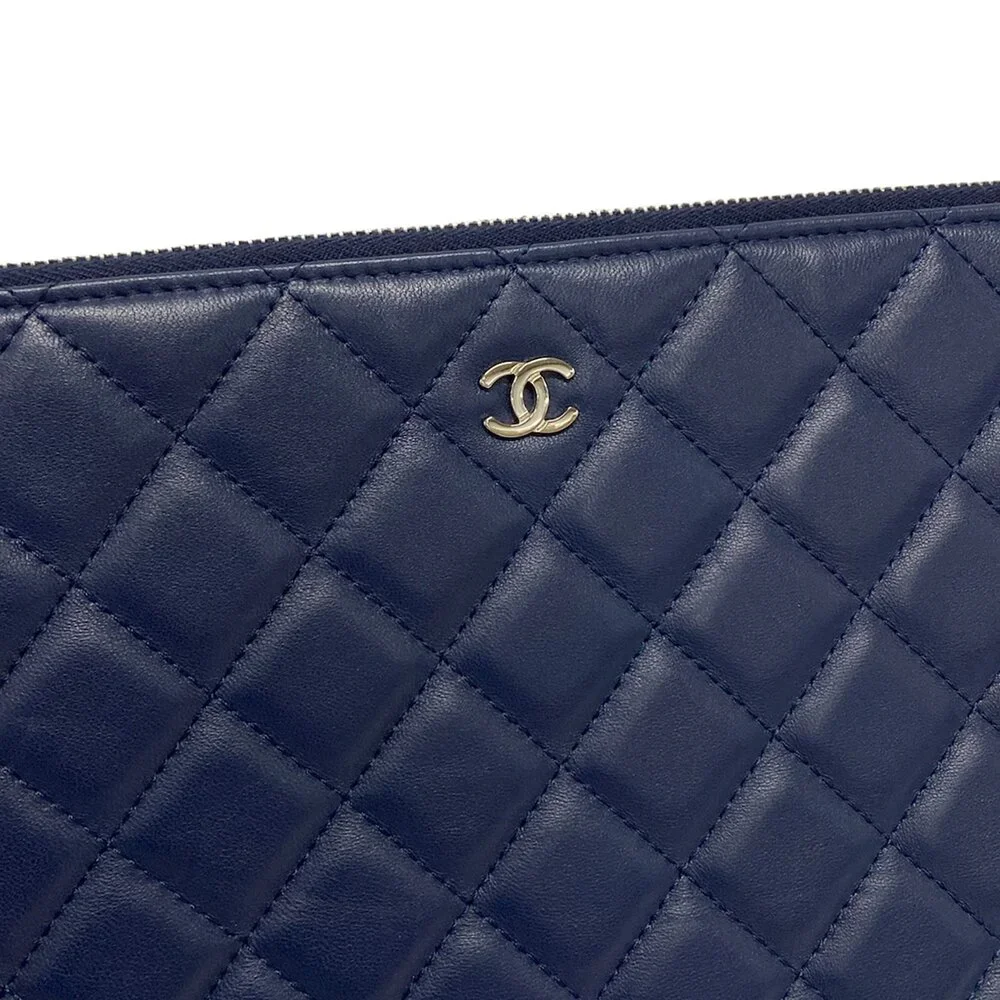 Chanel Matelasse Clutch Bag